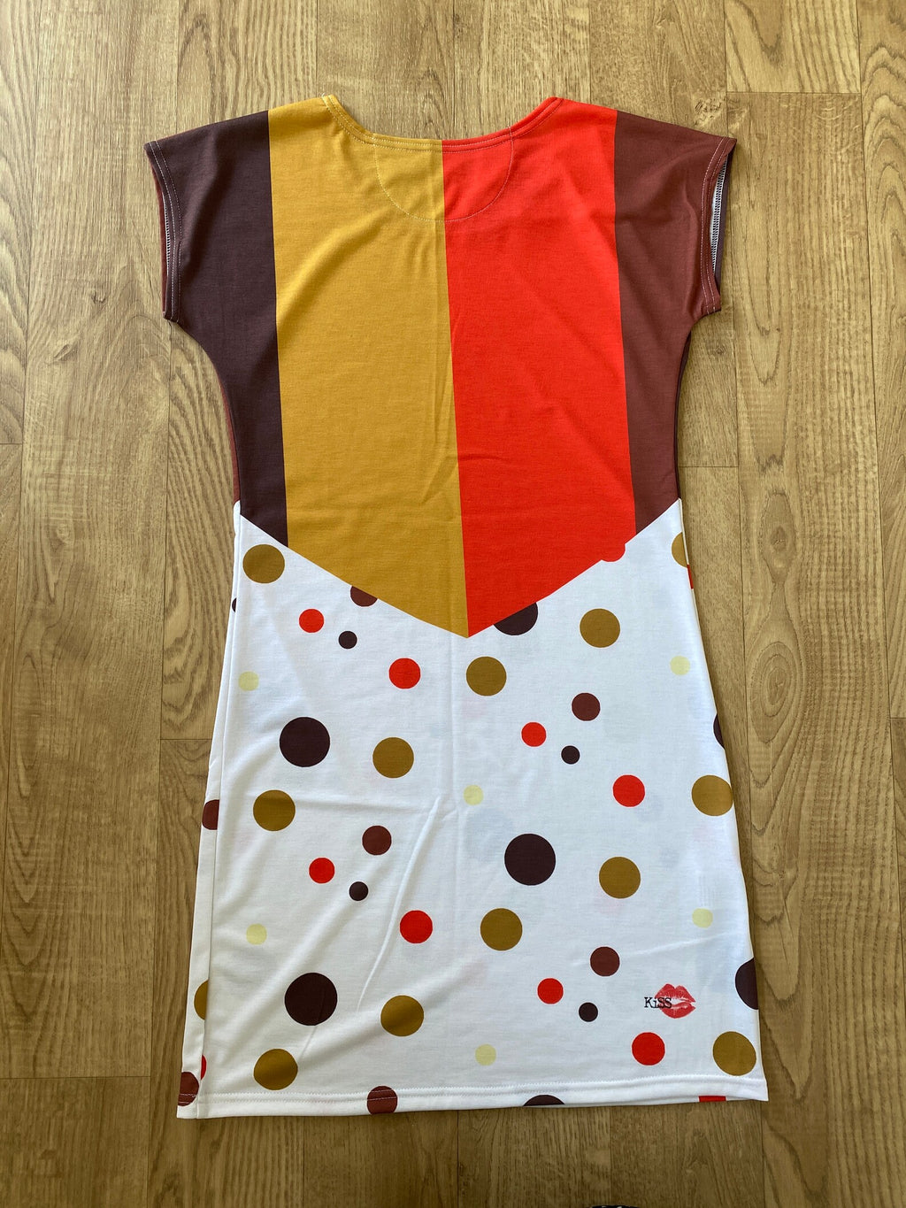 Phoebe Buffay Inspired Dress | Retro Stripe & Spot 90s Friends TV Show Costume