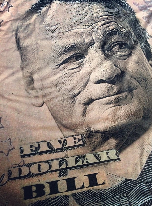 Dollar BILL Handmade Top - Five Dollars Bill Murray