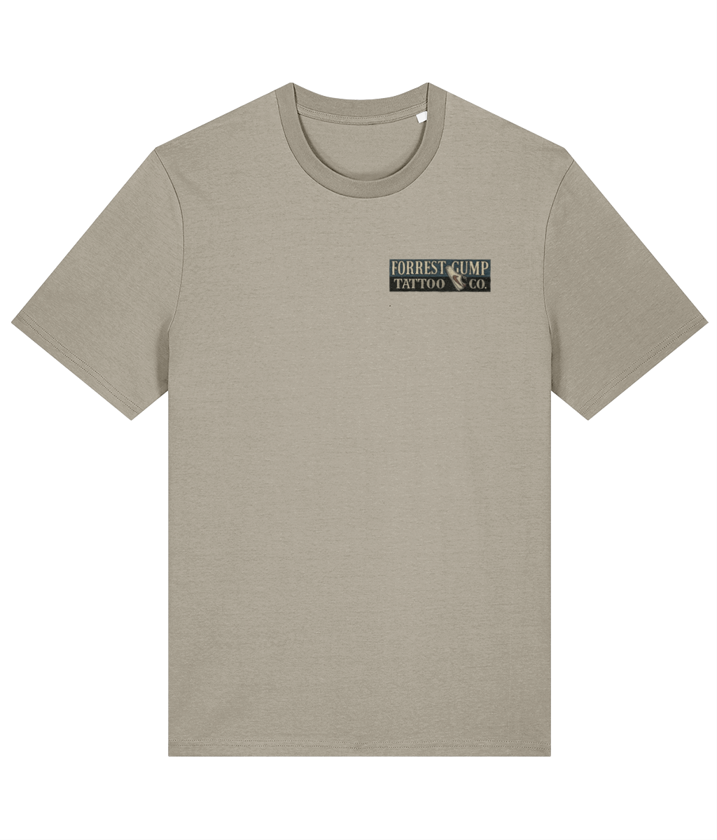 Forrest Gump Tattoo Co. T-Shirt – 2025 Reworked Edition | 100% Cotton