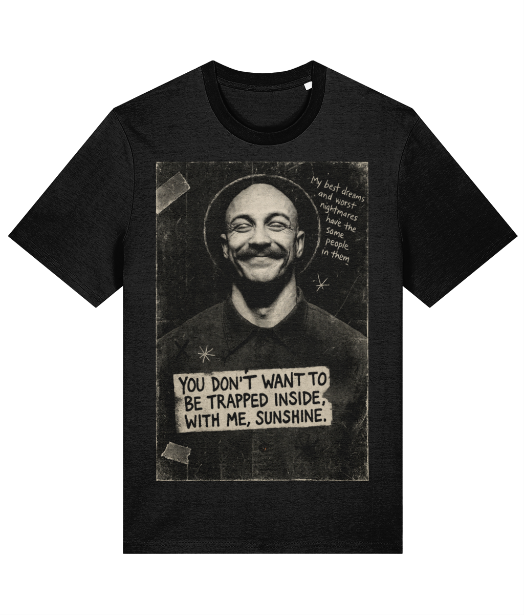 Bronson "You Don’t Want to Be Trapped Inside" Tom Hardy T-Shirt | 100% Cotton