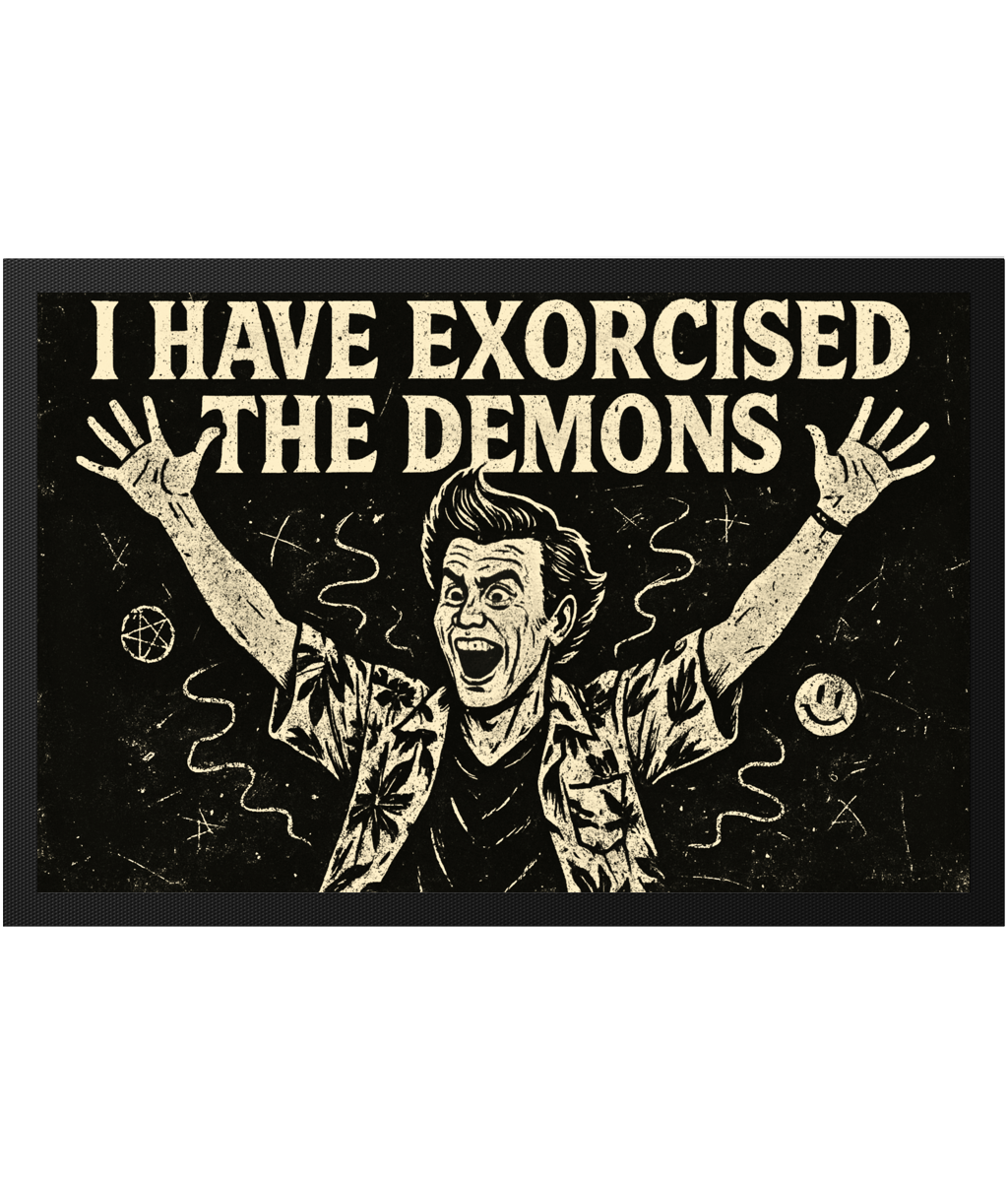 Dark Humour Indoor Doormat | 4 Designs | Gothic Home Decor | 60x40cm Non-Slip