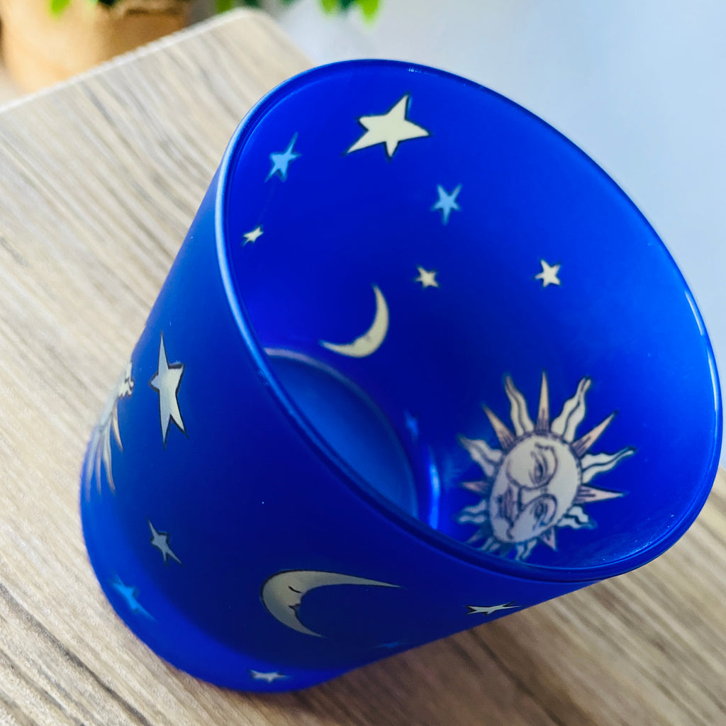 Celestial Sun & Moon Glass - Friends Inspired, 90s