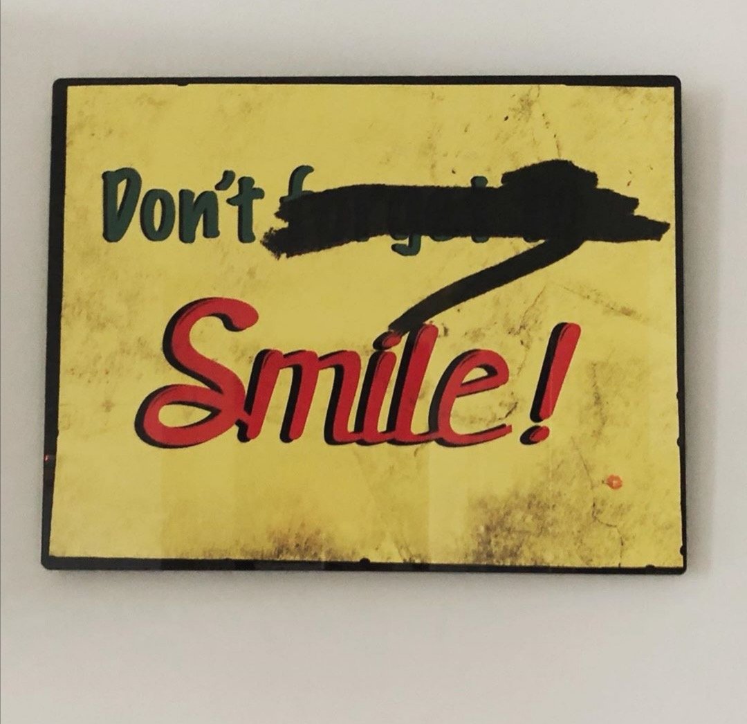 Don’t Forget To Smile - Joker Metal Wall Art | Joaquin Phoenix Inspired Print