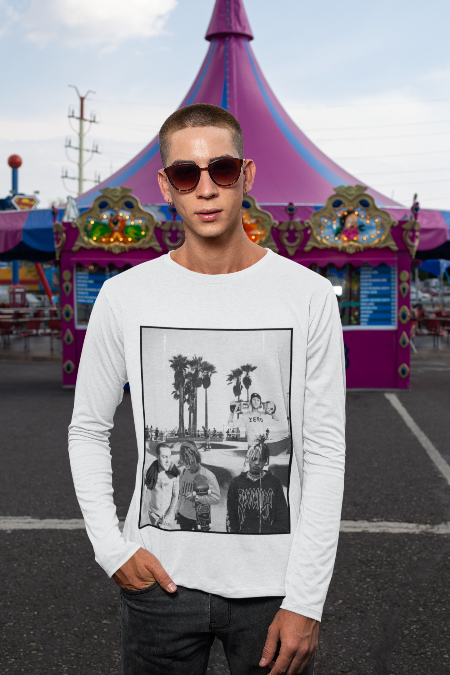 Long Sleeve Tee – Mac Miller, Juice WRLD, Lil Peep & XXXTentacion Tribute