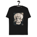 Astronaut Skull KiSS Unisex organic cotton t-shirt - Space Skulls Earth Moon