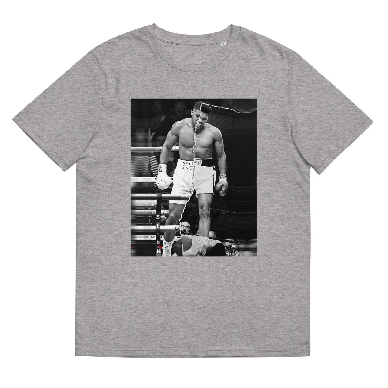 AJ/Ali KiSS Unisex organic cotton t-shirt - Anthony Joshua V Muhammad Ali