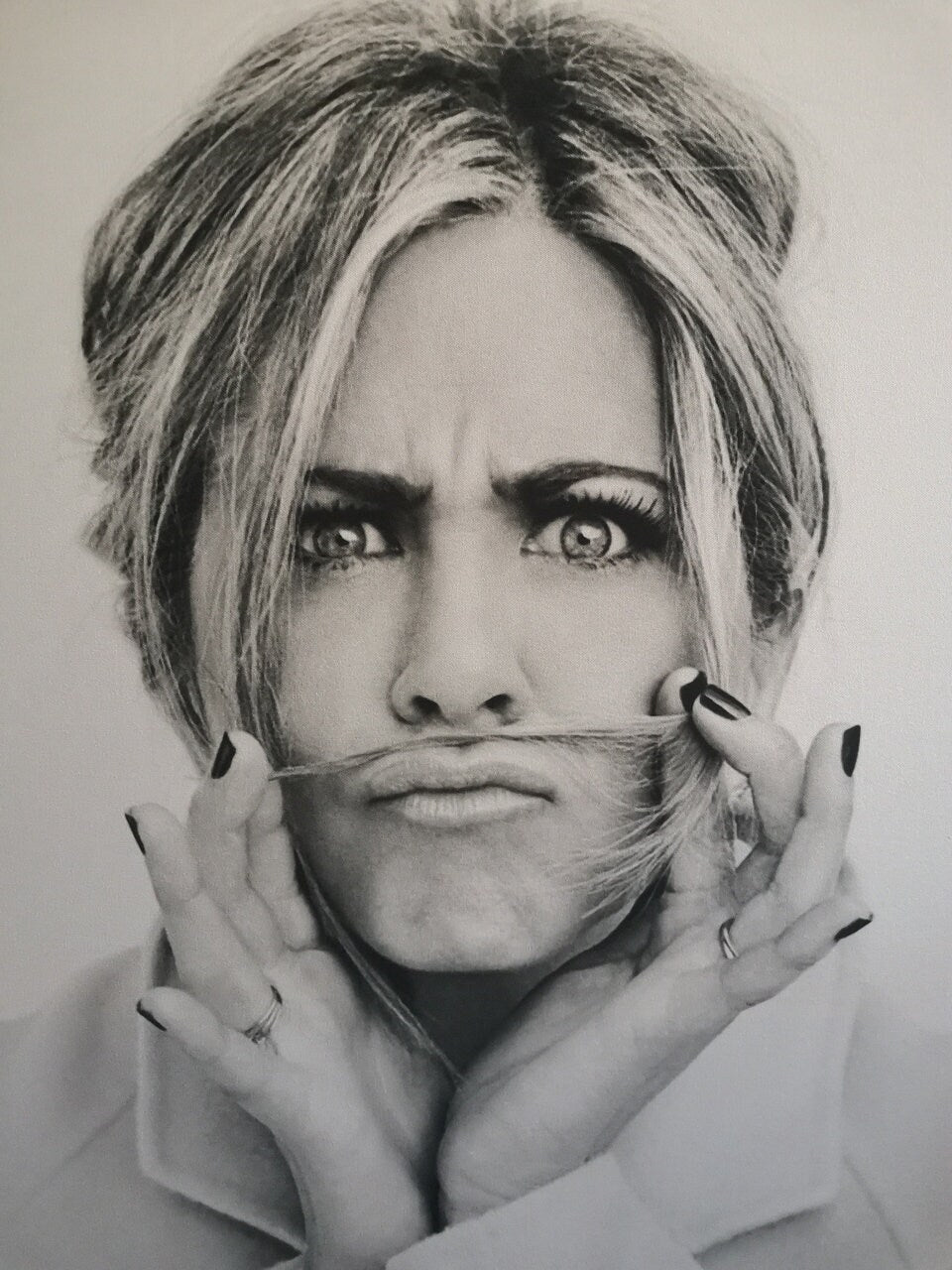 Jennifer Aniston Large Canvas Art - Friends