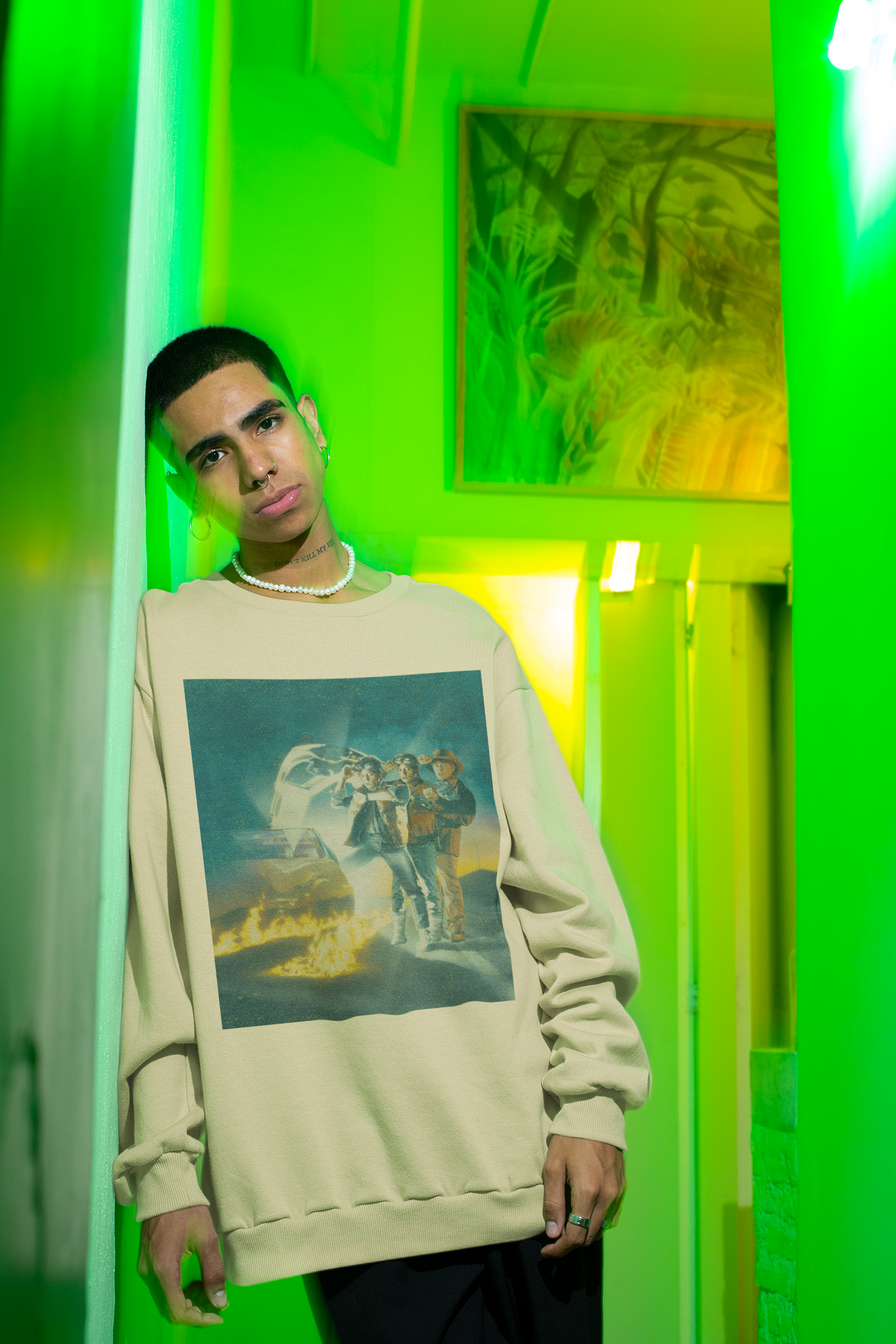 BTTF Trilogy Sweatshirt – Retro Unisex Relaxed Fit