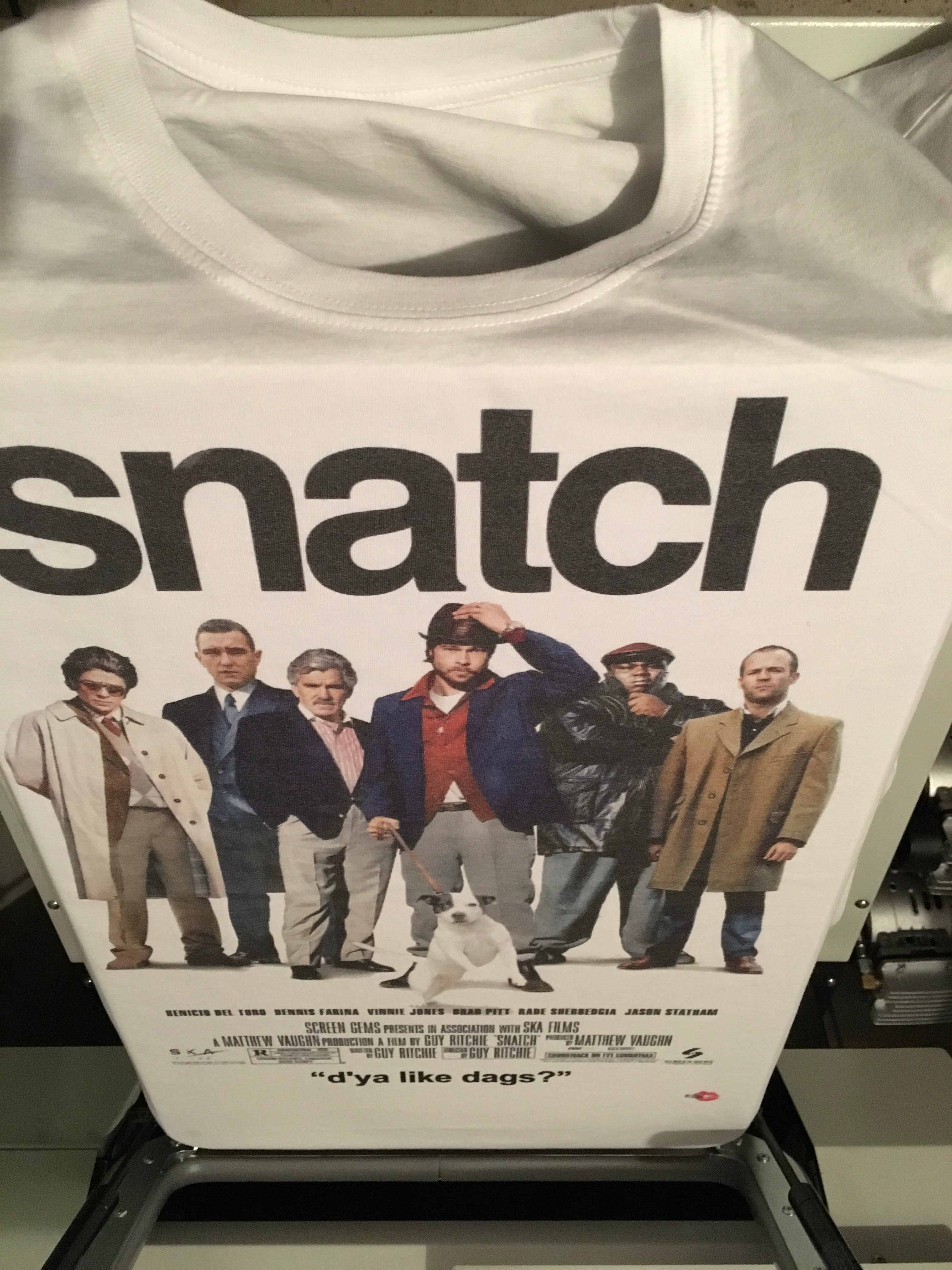Snatch KiSS Unisex organic cotton t-shirt - Classic Movie