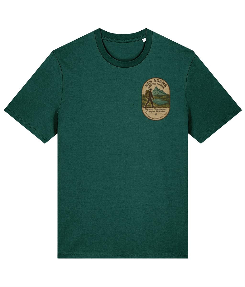 Backpacking In Western Europe Organic Cotton T-Shirt - Alternative Graphic Joey