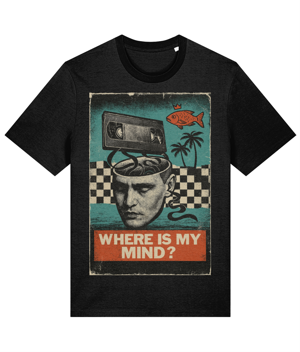 Where Is My Mind? Retro Pixies T-Shirt – VHS Aesthetic Graphic Tee