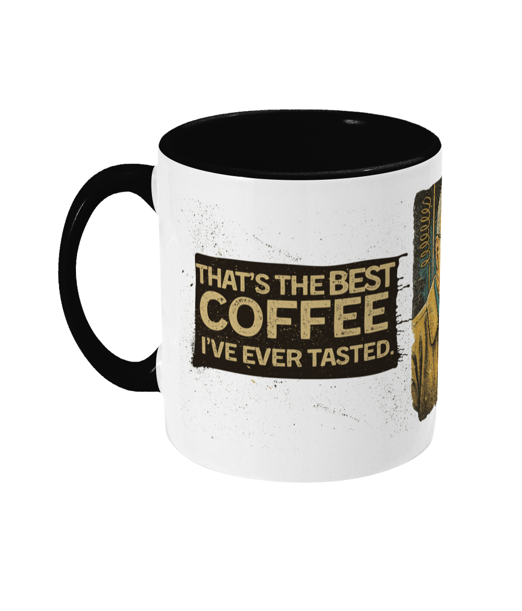 Walter White Coffee Mug | Breaking Bad Inspired Two-Tone Mug | 11oz Ceramic