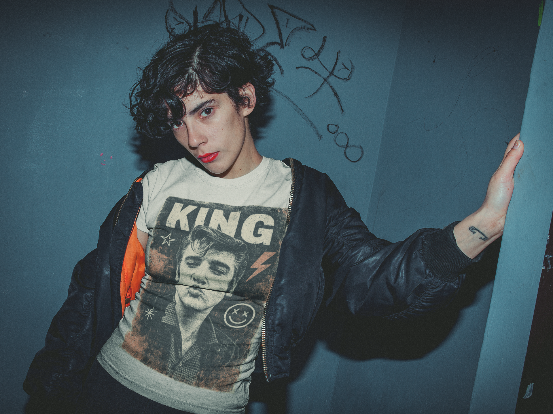 Elvis KING T-Shirt – Vintage Rock'n'Roll Cotton Tee