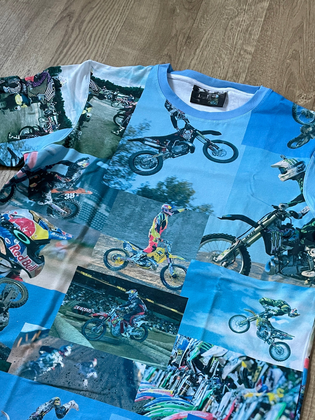 Motocross Motorcycle T-Shirt – Fight Club Tyler Durden Cosplay