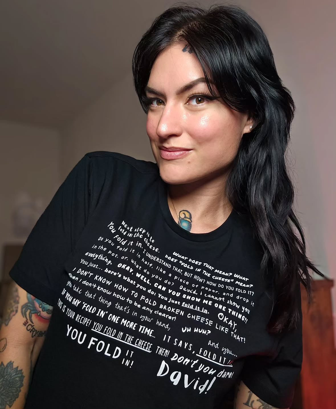 Fold in the Cheese T-Shirt | Schitt’s Creek Quote Tee | Catherine O’Hara