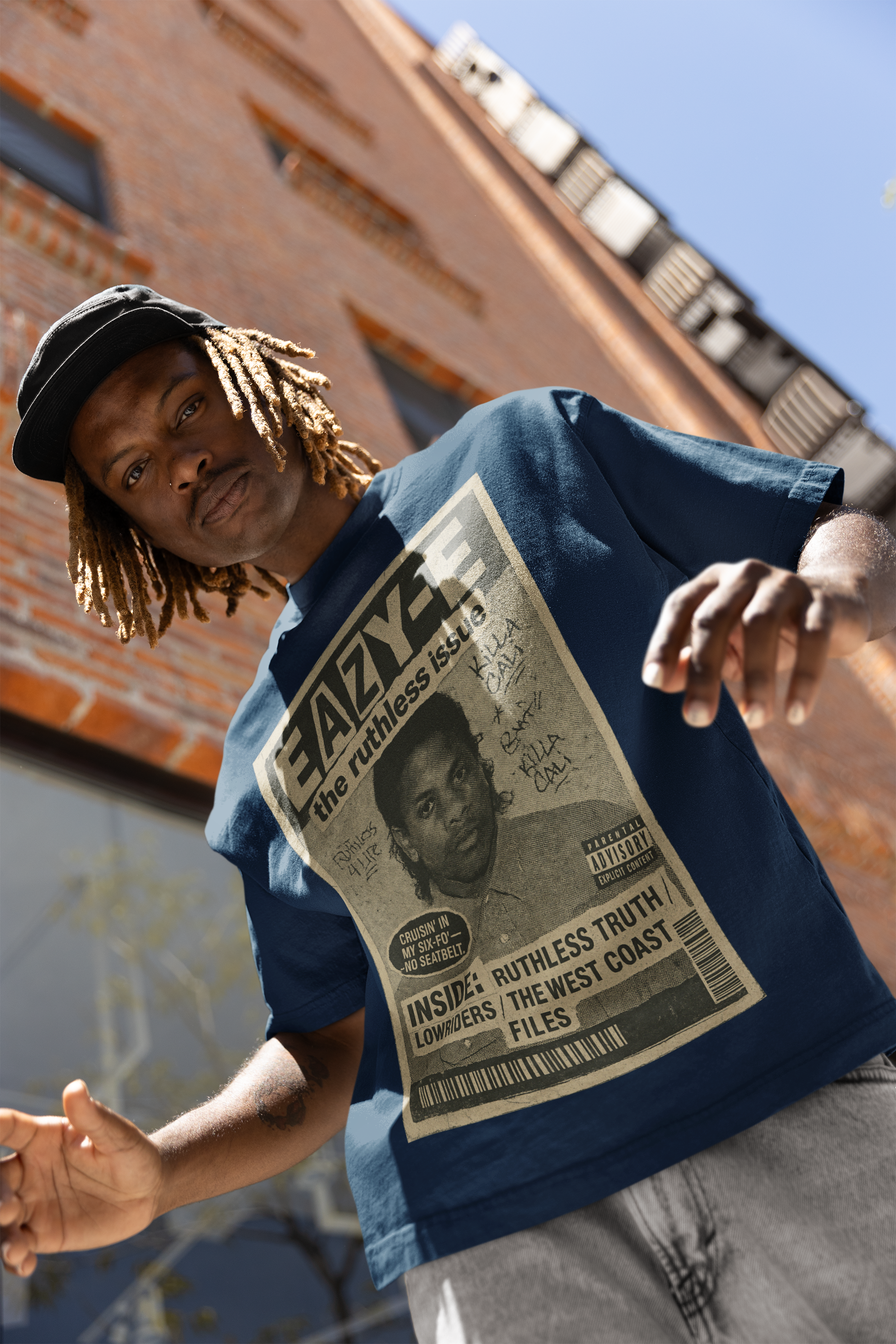 Eazy-E ‘The Ruthless Issue’ T-Shirt – 100% Cotton