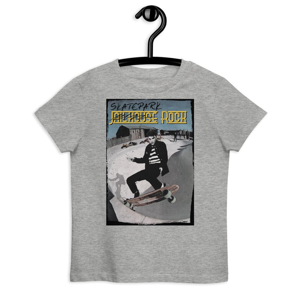 Elvis Presley Skater Organic cotton kids t-shirt - Skatepark Jailhouse rock