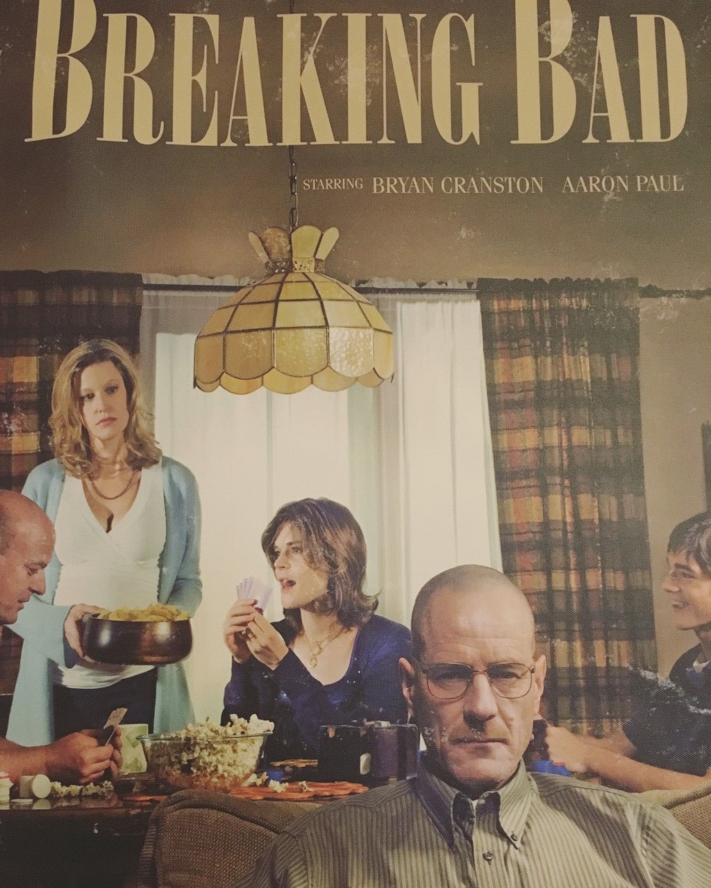 Breaking Bad Retro Style Canvas - TV inspired - Walter White