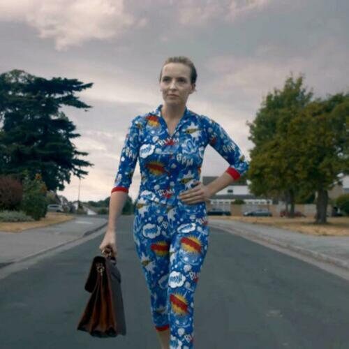 Killing Eve Villanelle Inspired Pyjamas – Silky Satin Luxury Loungewear