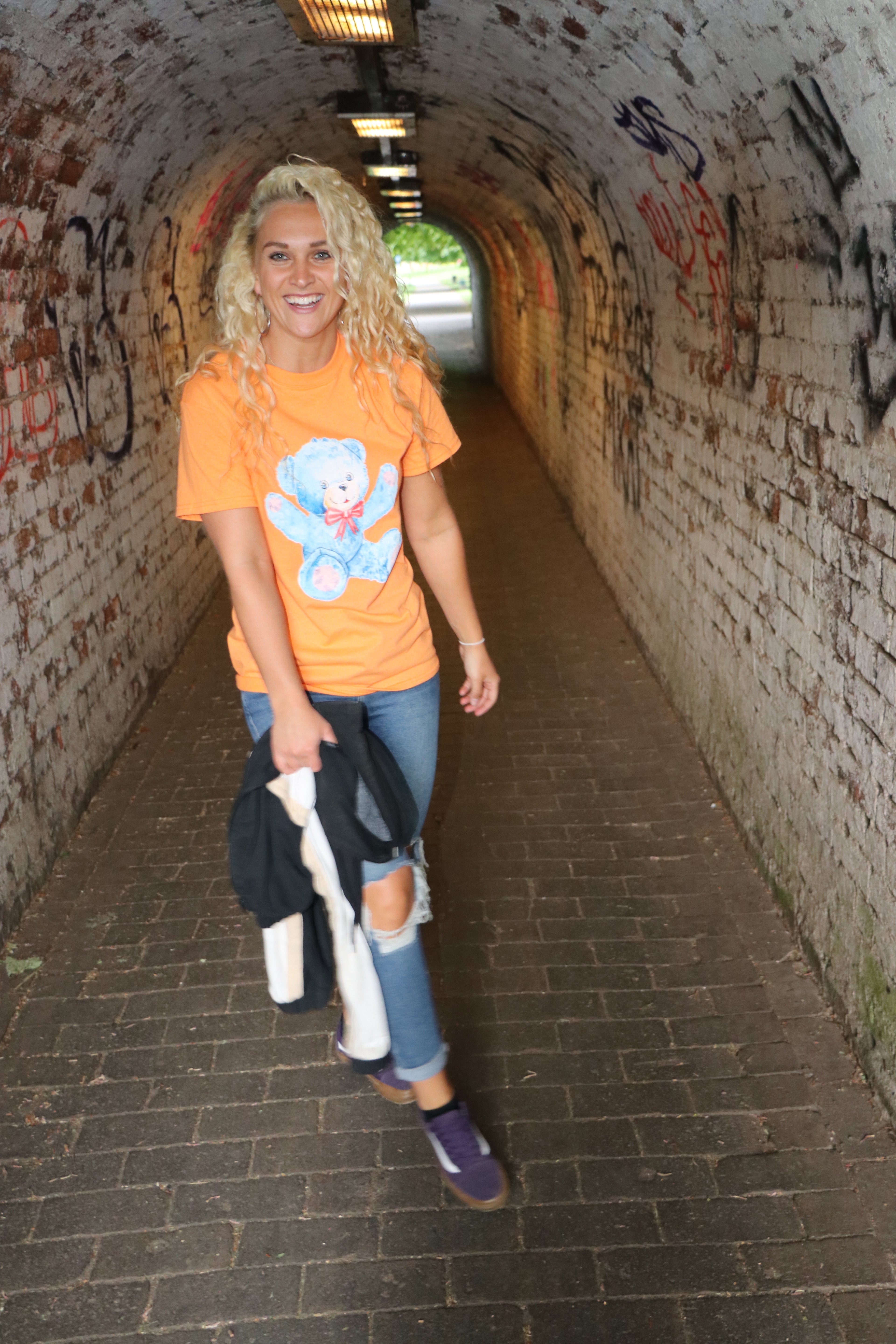 Villanelle Orange Teddy Bear T-Shirt - Jodie Comer, Killing Eve