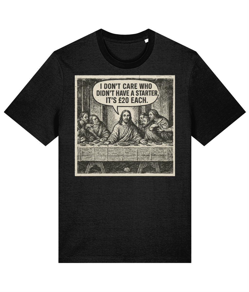 The Last Supper Bill Split T-Shirt - Funny Graphic Tee