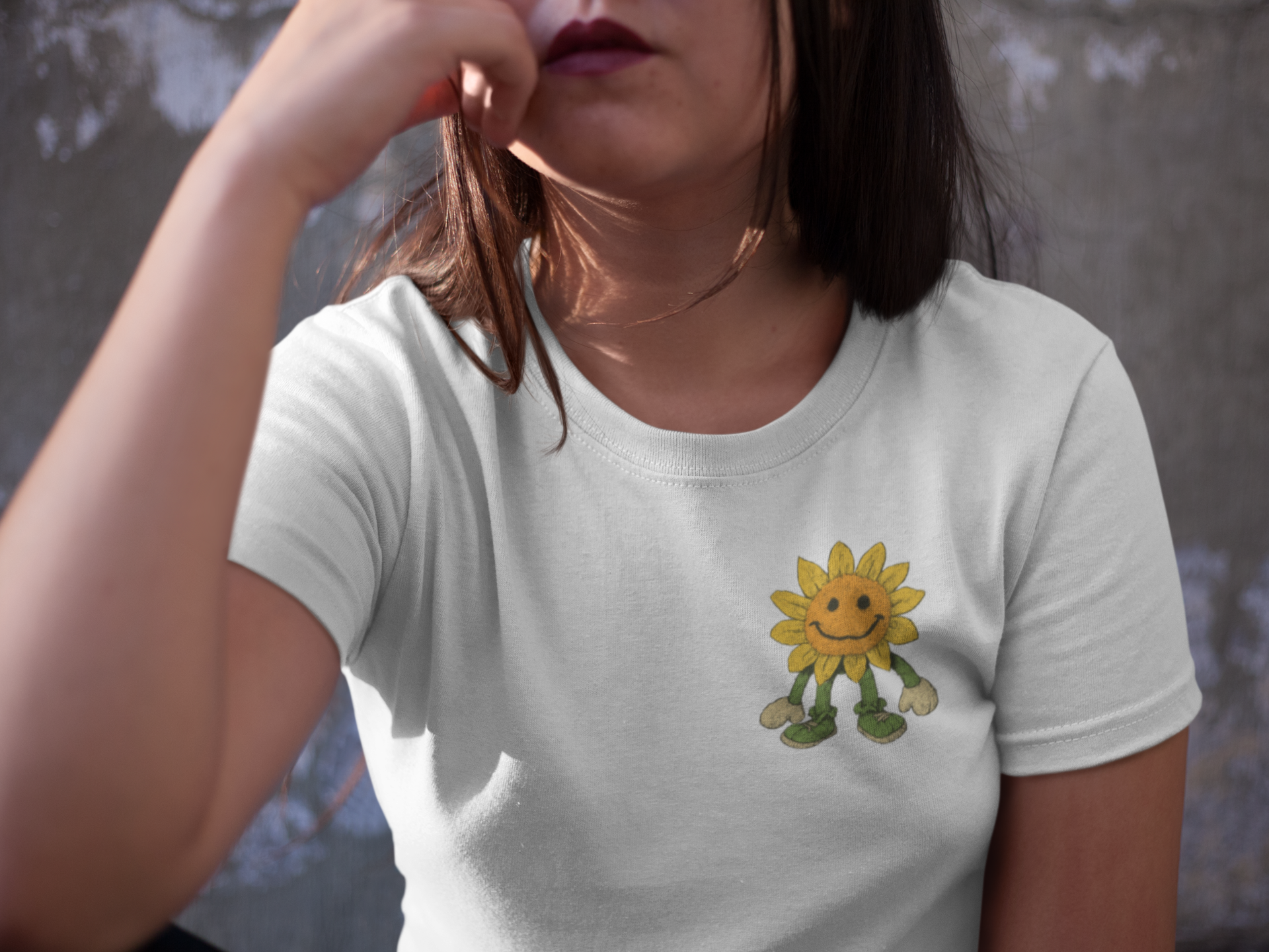 Pocket Full of Sunshine Unisex organic cotton t-shirt - Sunny