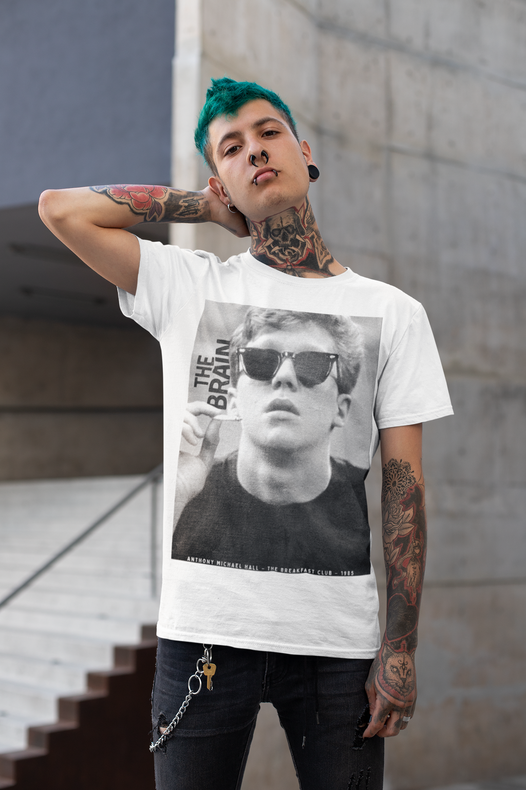 Anthony Michael Hall “The Brain” T-Shirt – The Breakfast Club Tee