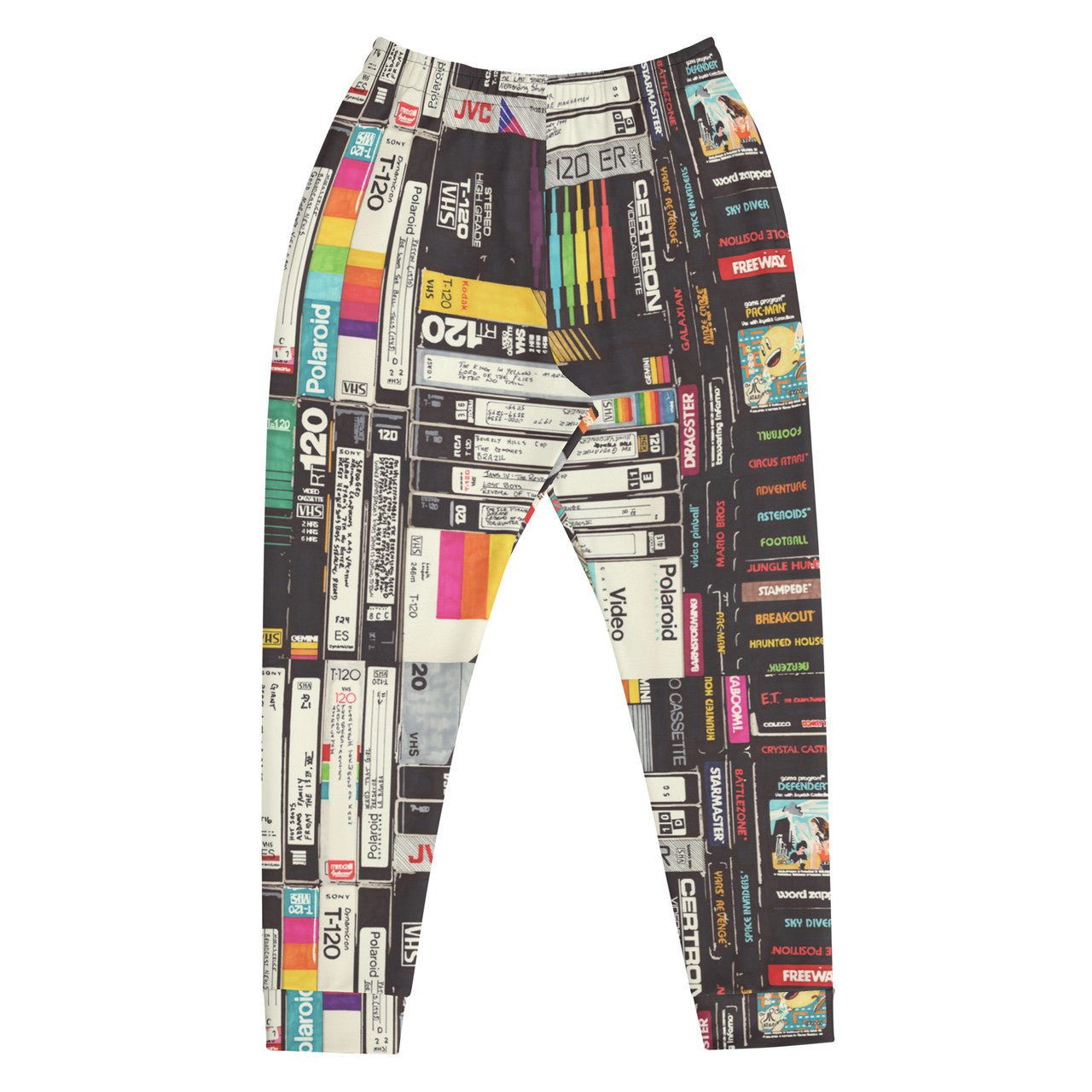 VHS Cassettes Atari Joggers – Retro Throwback Meets Ultimate Comfort
