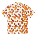 Maple Leaf Fight Club Unisex button shirt - Tyler Durden Brad Pitt