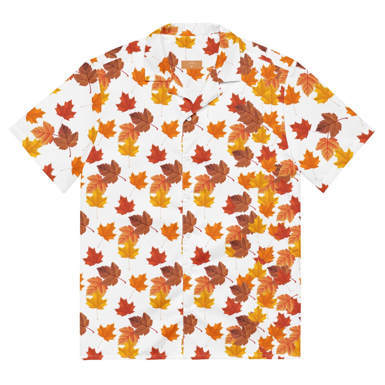Maple Leaf Fight Club Unisex button shirt - Tyler Durden Brad Pitt