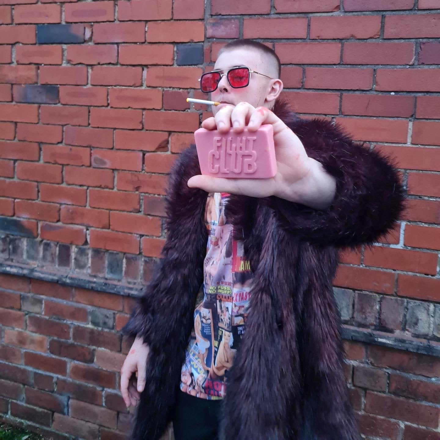 Fight Club Inspired XXX Magazines Vest Top - Brad Pitt Style