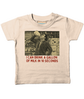 Joey Gallon of Milk Baby T-Shirt – Funny Friends-Inspired Baby Tee
