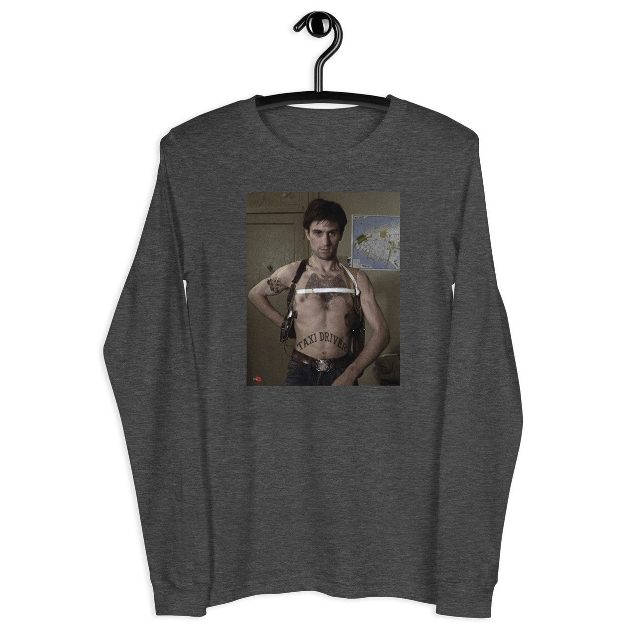 Tattooed Taxi Driver Unisex Long Sleeve Tee - 70s Robert De Niro Travis