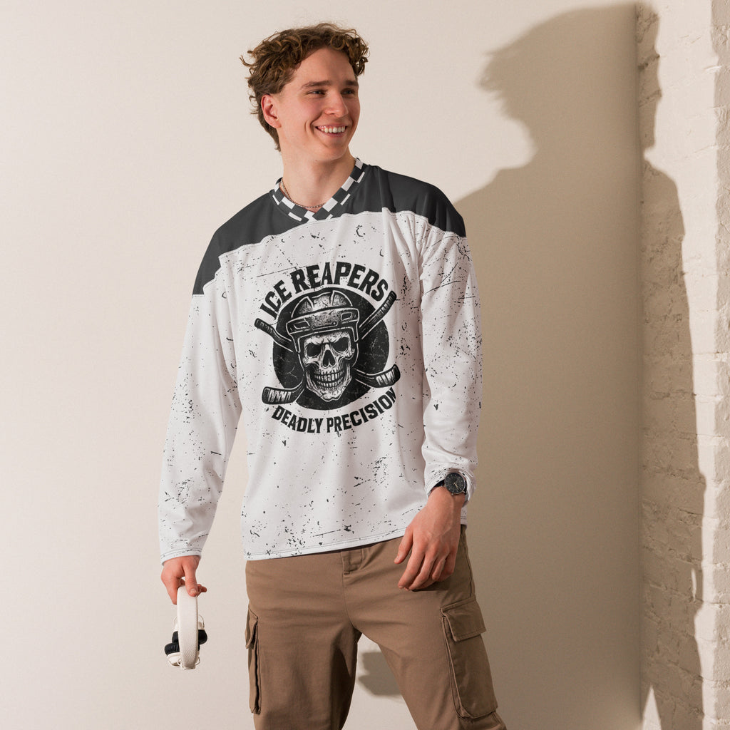 Ice Reapers “Deadly Precision” Recycled Hockey Jersey