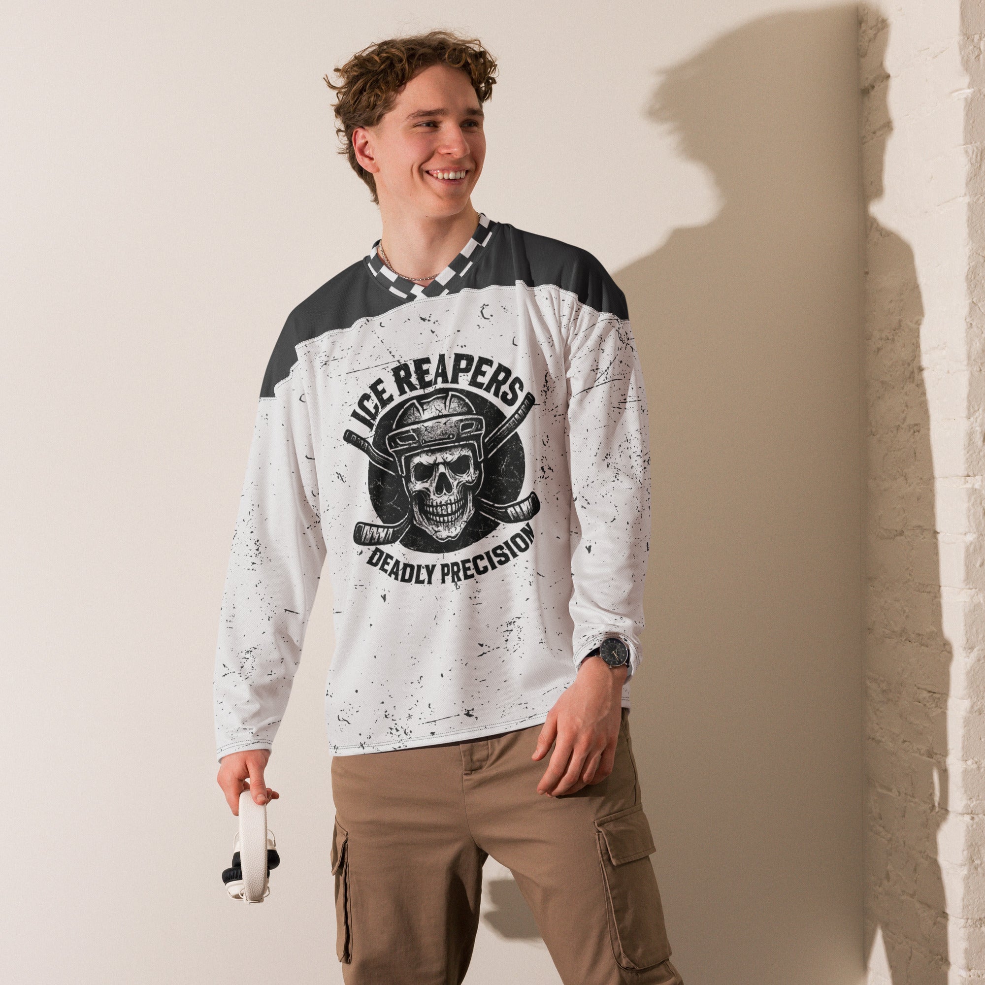 Ice Reapers “Deadly Precision” Recycled Hockey Jersey