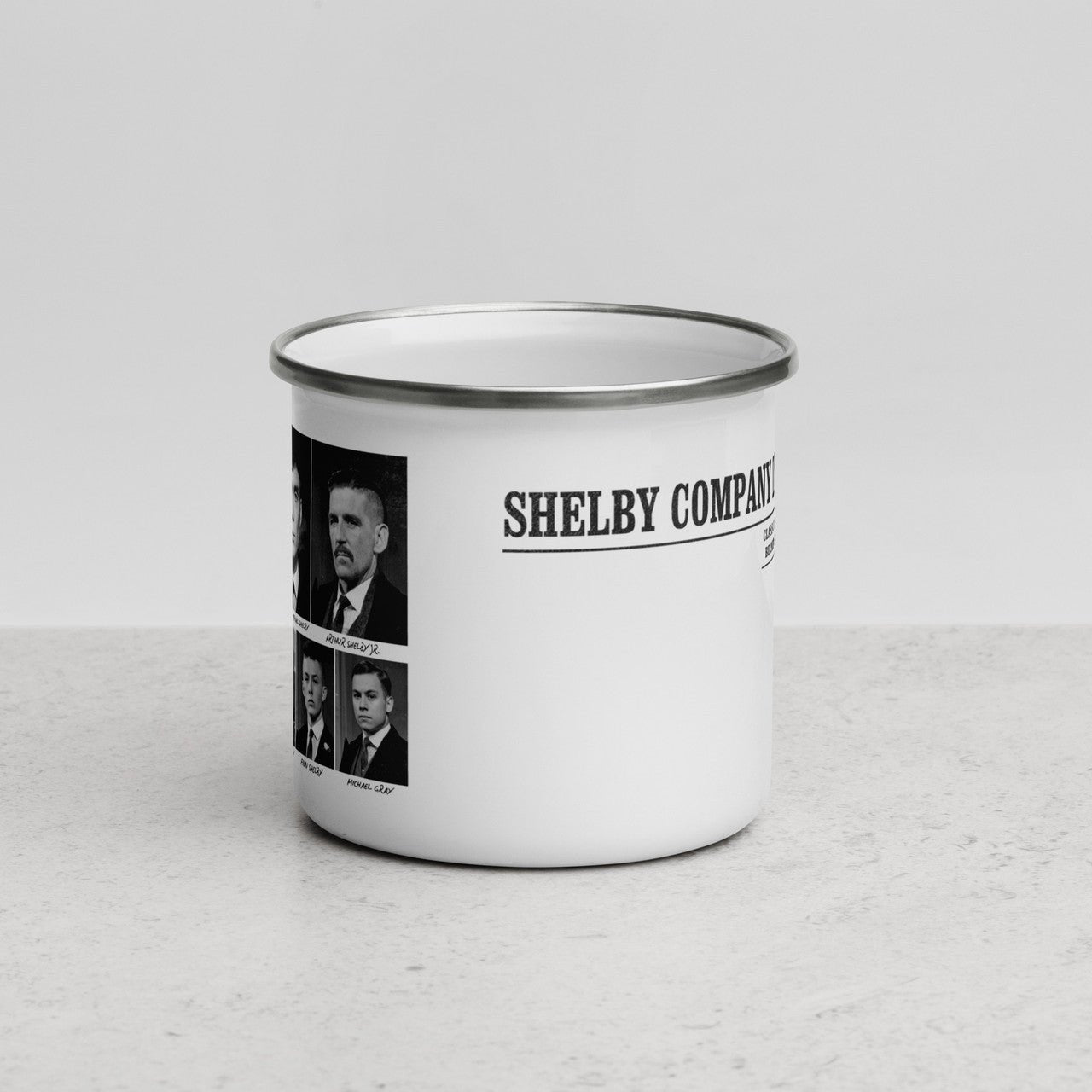 Shelby Company Ltd Enamel Mug - Peaky Blinders Inspired