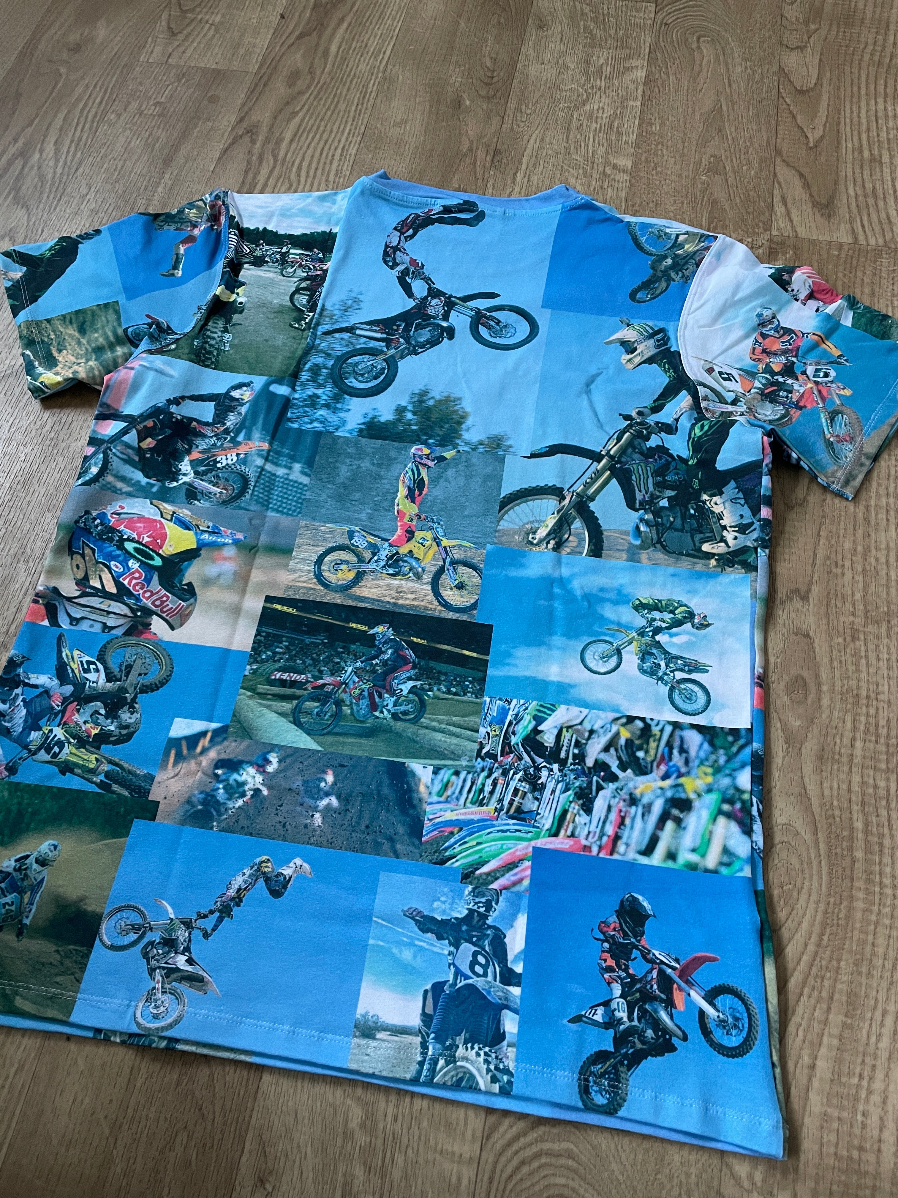 Motocross Motorcycle T-Shirt – Fight Club Tyler Durden Cosplay