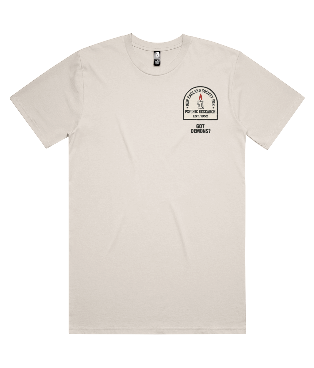 Got Demons? Ed & Lorraine Warren Paranormal T-Shirt – Heavyweight 100% Cotton