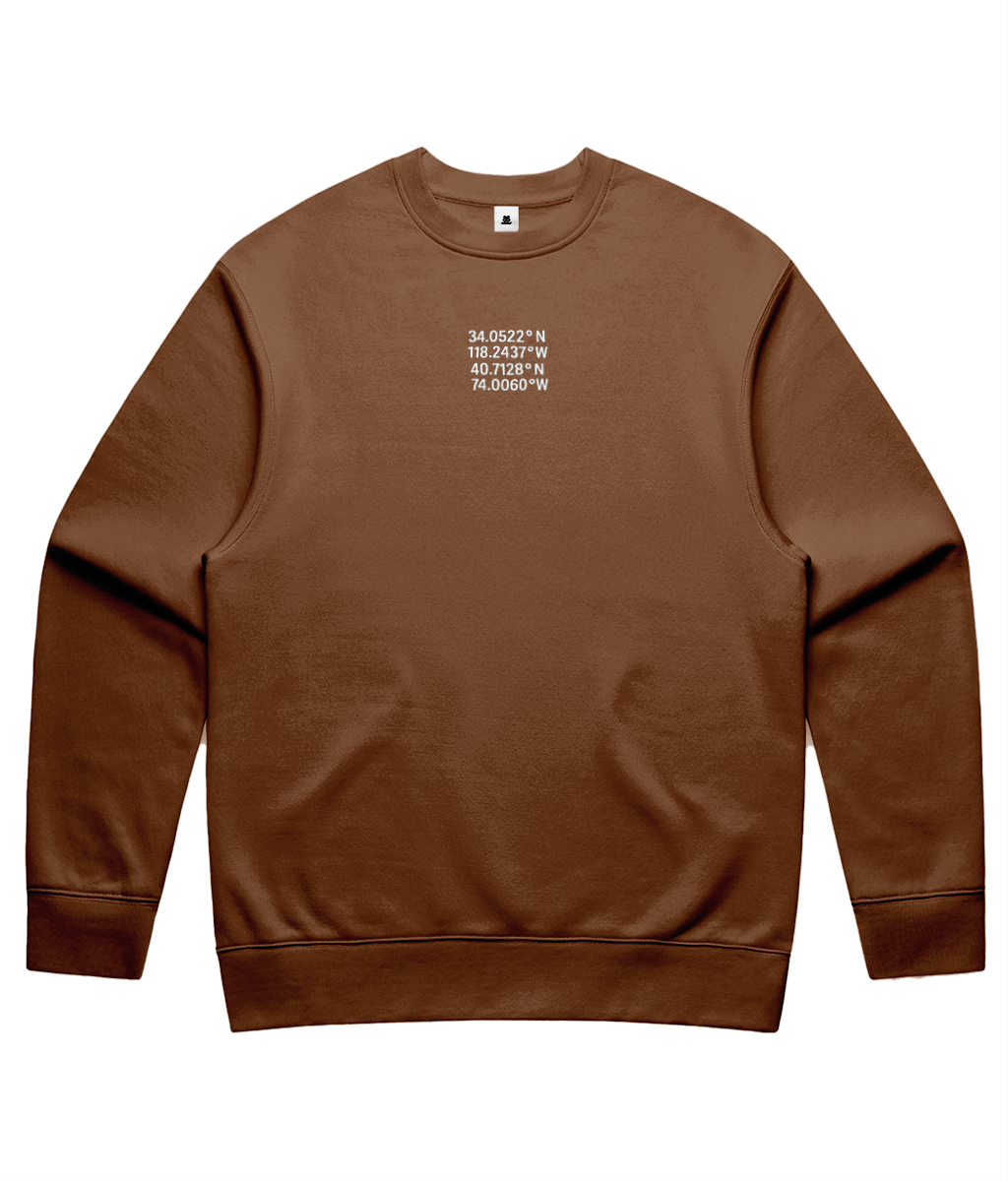 Los York New Angeles Unisex Sweatshirt – Relaxed Fit, Vintage Grit