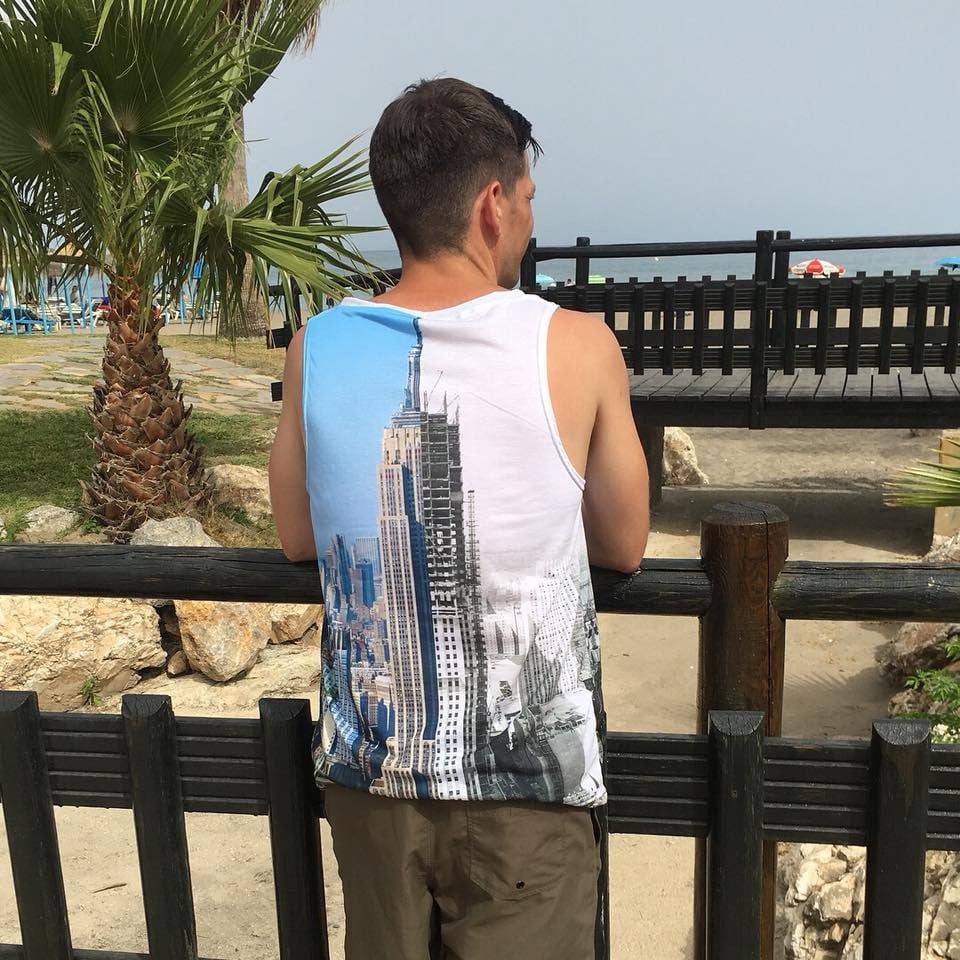 Empire State Then/Now Handmade Cut & Sew Vest