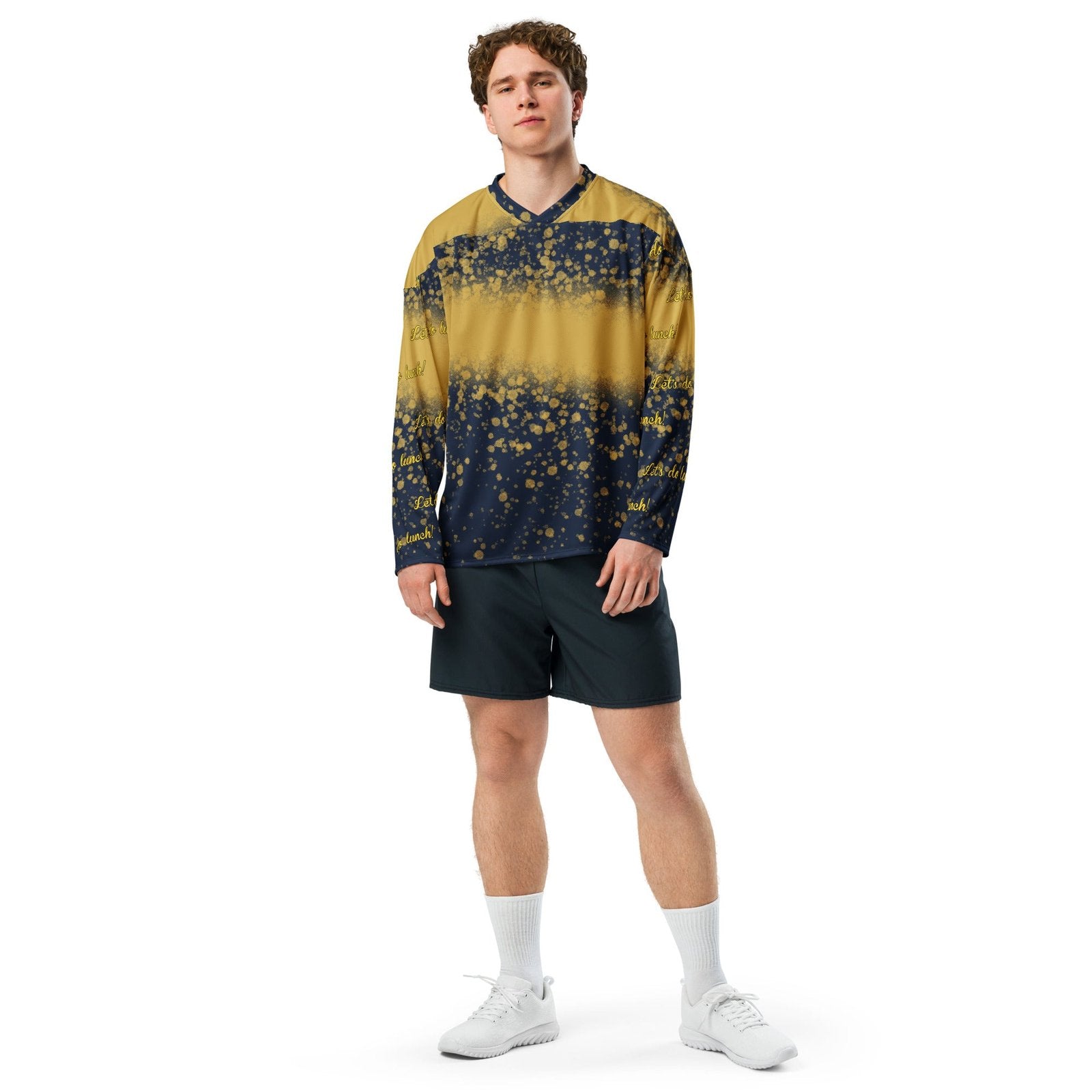 Hannibal Skull Recycled hockey jersey - Let’s do Lunch!