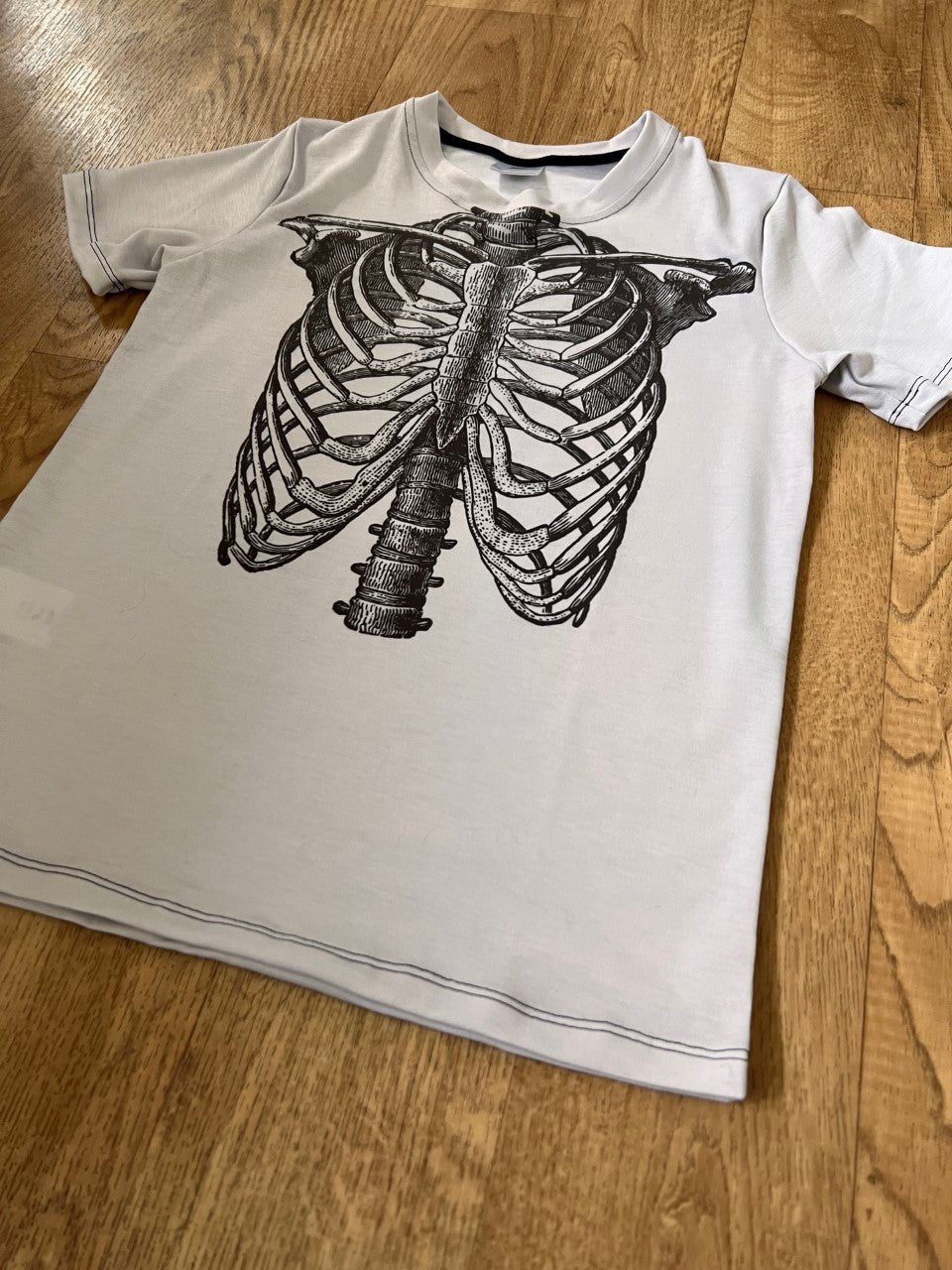 Kids Skeleton Ribcage T-Shirt – Skull & Bones Graphic
