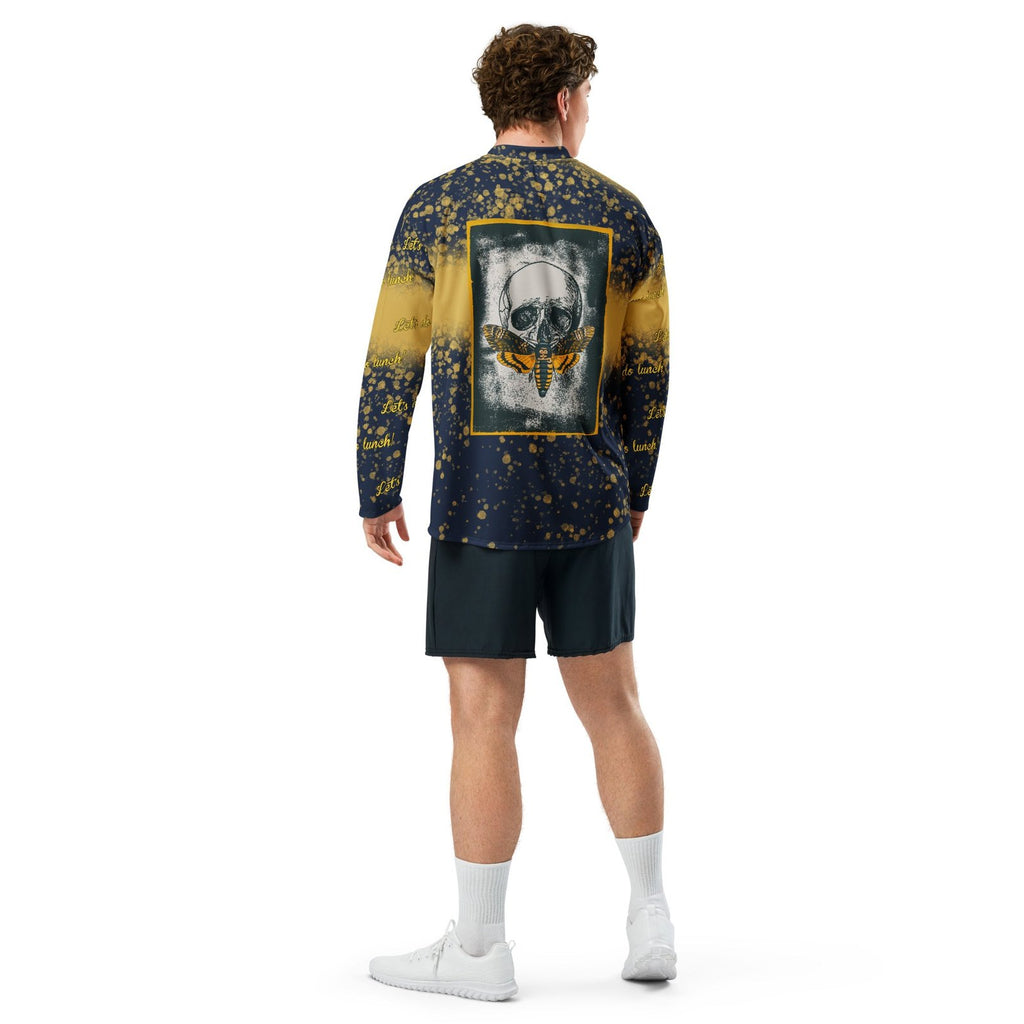 Hannibal Skull Recycled hockey jersey - Let’s do Lunch!