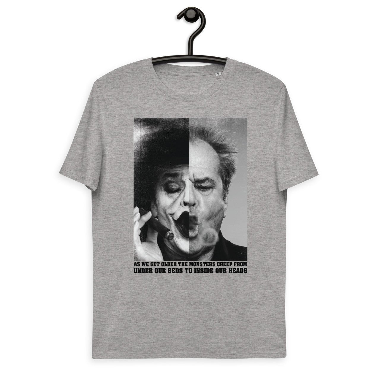 Jack Unisex organic cotton t-shirt - Nicholson Quote, Monsters