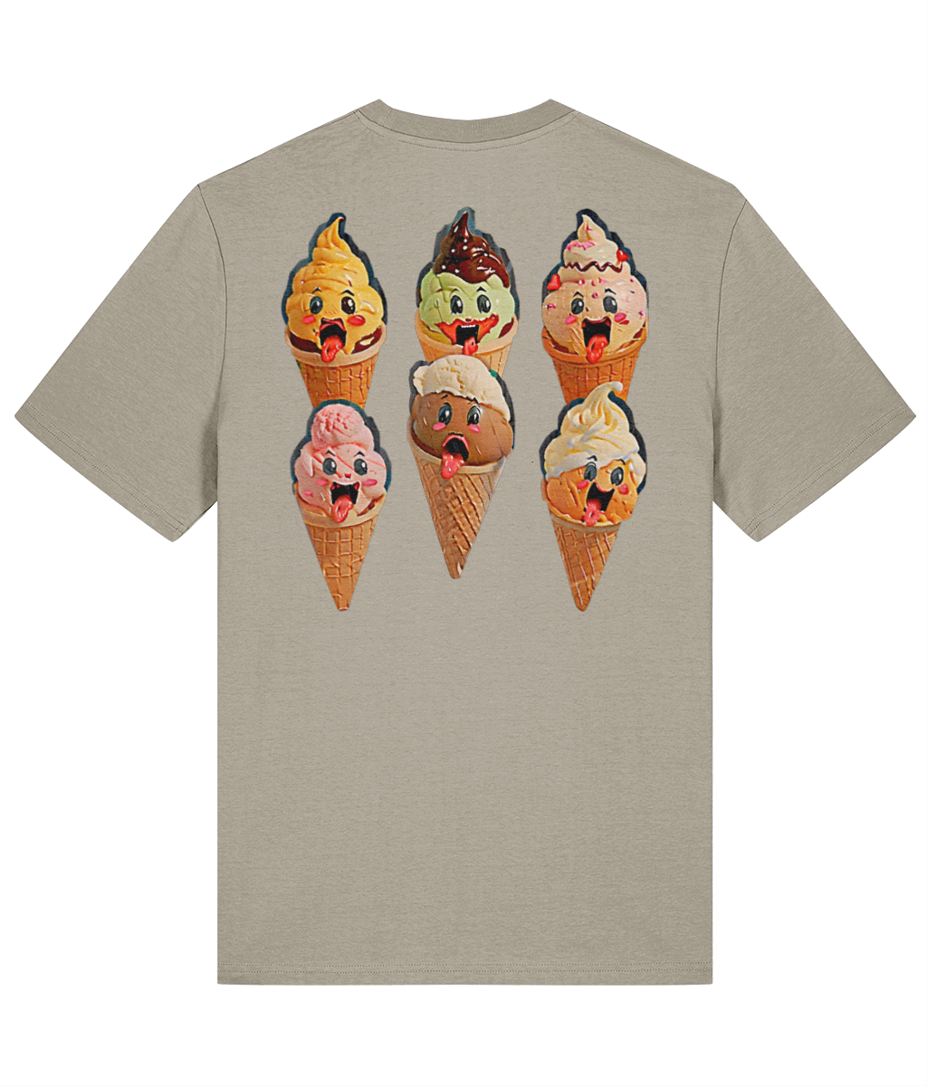 We All Scream For Ice Cream Unisex organic cotton t-shirt - Summer Tee