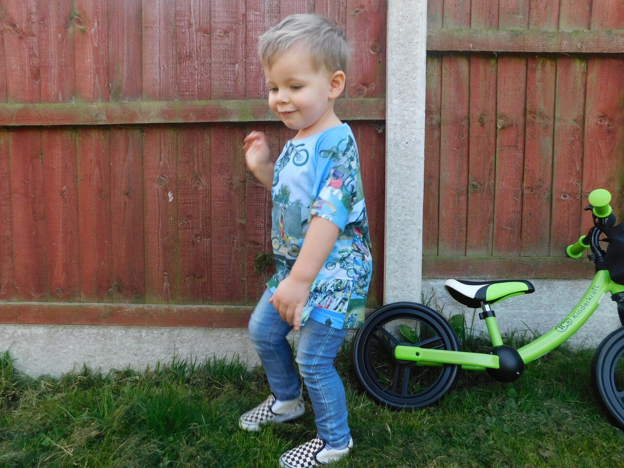 MotoX Kids Biker T-Shirt - Motocross Bikes
