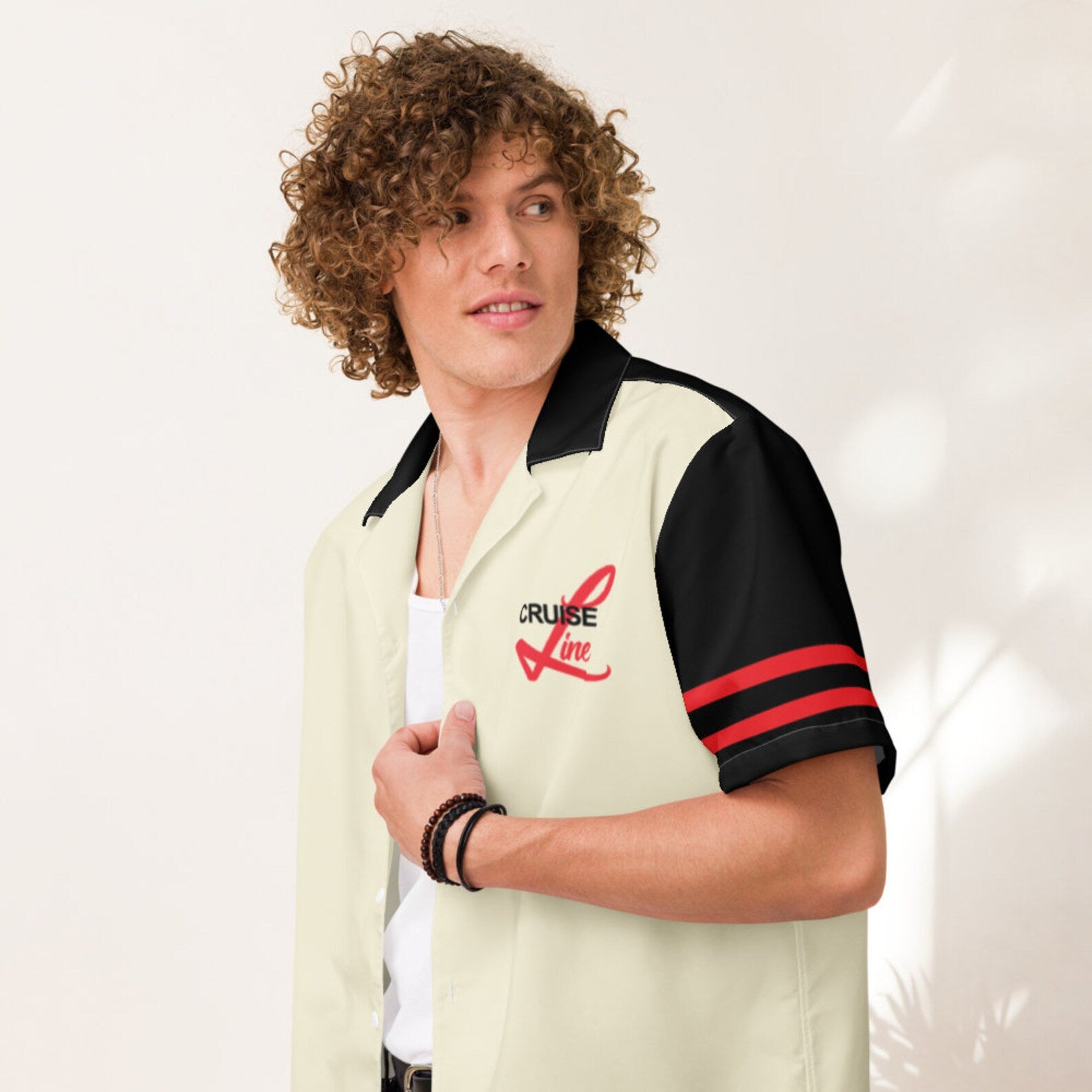 Phoebe Buffay Inspired Cruise Line Bowling Shirt – Friends TV Show Replica