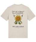 Pocket Full of Sunshine Unisex organic cotton t-shirt - Sunny