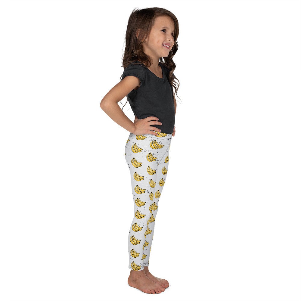 Kids Banana Print Leggings — Fun, Comfy & Perfect for Playtime!