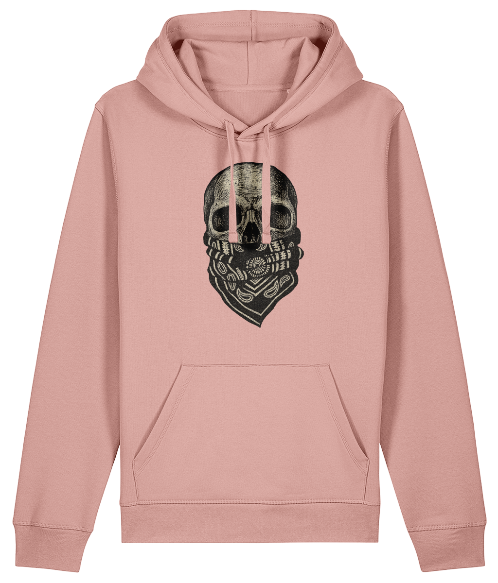Skull Hoodie Unisex – Organic Cotton & Recycled Polyester | Streetwear